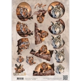 CD10866 AD Wild Animals Big Five 1