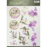 CD10913 JA With Sympathy Violet Flowers