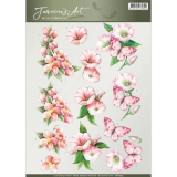 CD10914 JA With Sympathy Pink Flowers