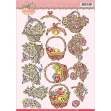 CD10898 YC Get Well Soon Fruit basket