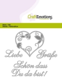 115633-0408 Craftemotions Text Stanzschablone Liebe Gre