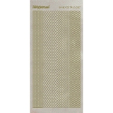 SDS007TG Shiny Details Sticker Teardrop (Tr�nen) gold