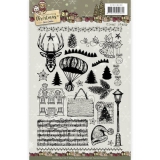 YCCS10036 YC Clear Stamps Celebrating Christmas