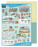 9.0075x MR 3D Set + Hintergrundpapier Winter