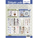 Knipvellen-Poster zu Hobby-Dols 206 und 207