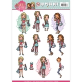 SB10223 YC Stanzbogen Sweet Girls My World