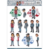 SB10222 YC Stanzbogen Wild Boys Chill Time