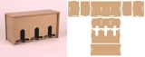 813092-3740 Pronty MDF Teabox