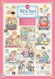 9.0106x MRJ Set Bill & Betty 3 Stanzbogen und 3 Potpourri Papiere