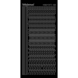 STDA203 Hobby-Dots Sticker Adhesive schwarz