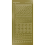 STDM197 Hobby-Dots Sticker Mirror Gold