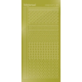 STDM19E Hobby-Dots Sticker Mirror Yellow