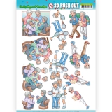 SB10323 YC Stanzbogen Funky Nannas - With the Grandchilds