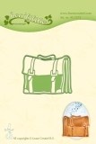 LCR45.5572 Leane Creatief Stanzschablone Schultasche