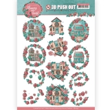 SB10342 YC Stanzbogen Flowers with a Twist - Living Flowers