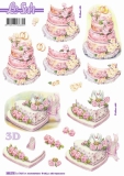 680078 Stanzbogen Hochzeitstorte