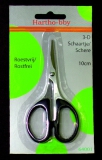 64001 3D Schere 10cm scharze Handgriffe