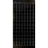 HSPA013 Hobby-Dots Sticker Sparkles Adhesive Schwarz