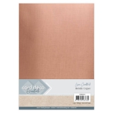 CDEML003 Card Deco Essentials - Metallic Linnenkarton - Metallic Copper