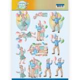 CD11400 3D Knipvel - Yvonne Creations- Party Together