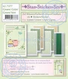 LCR61.7377 Star Sticker Set grn