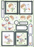 ANT 169944 Foiled Decoupage - Little Adventures