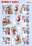 CD11509 YC Bubbly Girls  Christmas