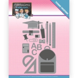 YCD10237 YC Stanzschablone Bubbly Girls - Professions - Teaching Schulsachen