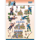 Cd11670 YC Schneidebogen Big Guys Professions - Gardener Grtner