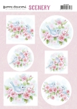 CDS10020 YC Scenery Aquarella - Pink Blossom