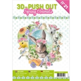 3DPO10021 Stanzbuch Spring Animals