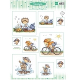 3DHM0068 MS Snoesjes Decoupagebogen Boys