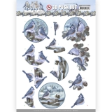 SB10600 AD Stanzbogen Awesome Winter - Winter Birds