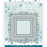 JAD10142 JA Stanzschablone Winter Charme - Snowflake Nesting Die