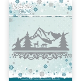JAD10143 JA Stanzschablone Winter Charme - Landscape Border