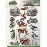 CD11704 AD Schneidebogen Vintage Transport - Moped