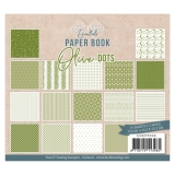 CDEPP006 Card Deco Essentials Papier Pack Olive Dots
