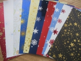 90a Joy Spiegelkarton 10 Blatt A4 Weihnachten