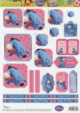 PYR POOH 169 Winnie Pooh Esel Pyramid Bogen Stanzbogen