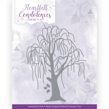 JAD10154 JA Stanzschablone Heartfelt Condolences Weeping Willow