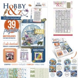 HENZO019 Hobby & Zo 19 mit Stanzschablone Buchstaben