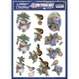 SB10608 JA Stanzbogen A perfect Christmas - Christmas Birds