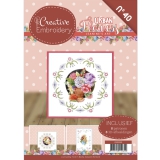 CB10040 JA Creative Embroidery Urban Flowers