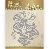 PM10237 PM Stanzschablone Golden Christmas Christmas Bell Ornament