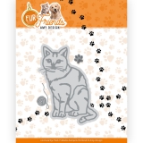 ADD10286 AD Stanzschablone Fur Friends Katze