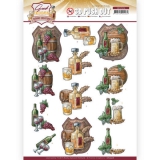 SB10506 YC Stanzbogen Good old Days Whisky