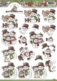 CD10217 YC Schneidebogen Schneemann