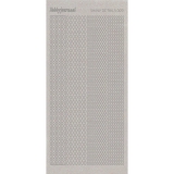 SDS009TZ Shiny Details Point Oval (Ovale Punkte) silber