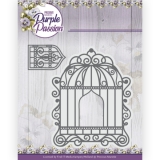 PM10244 PM Stanzschablone Purple Passion Birdcage (Vogelkfig)