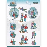 CD11876 YC Schneidebogen Nordic Winter Wintersport
